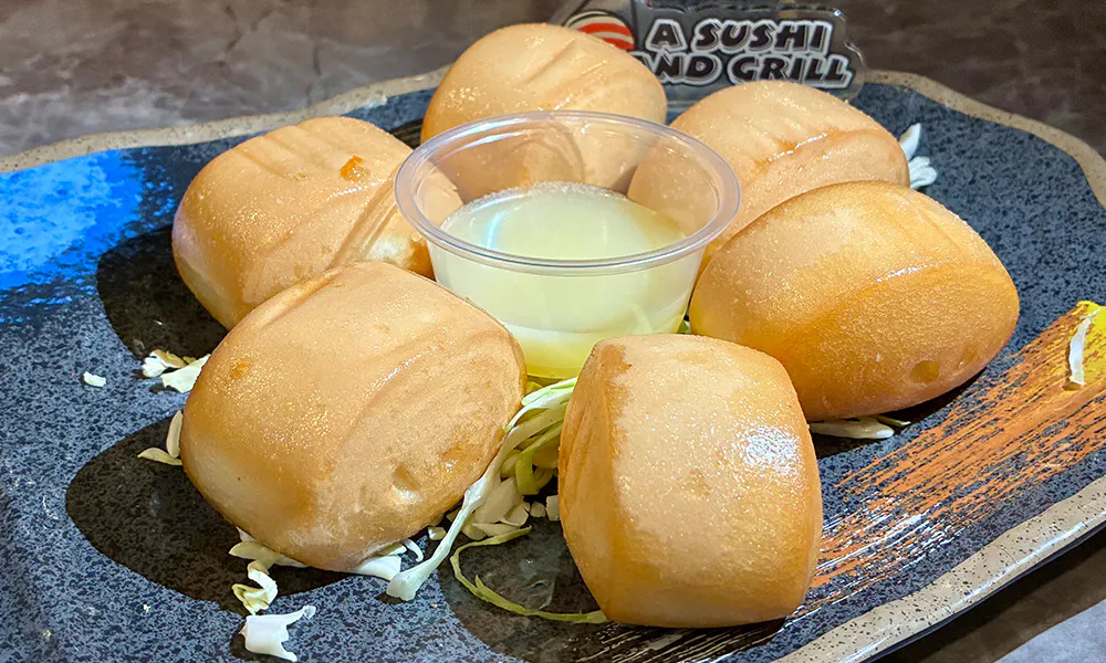 Golden bun at A Sushi and Grill, Japanese Restaurant in Tempe