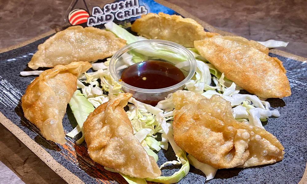 Gyoza at A Sushi and Grill, Japanese Restaurant in Tempe
