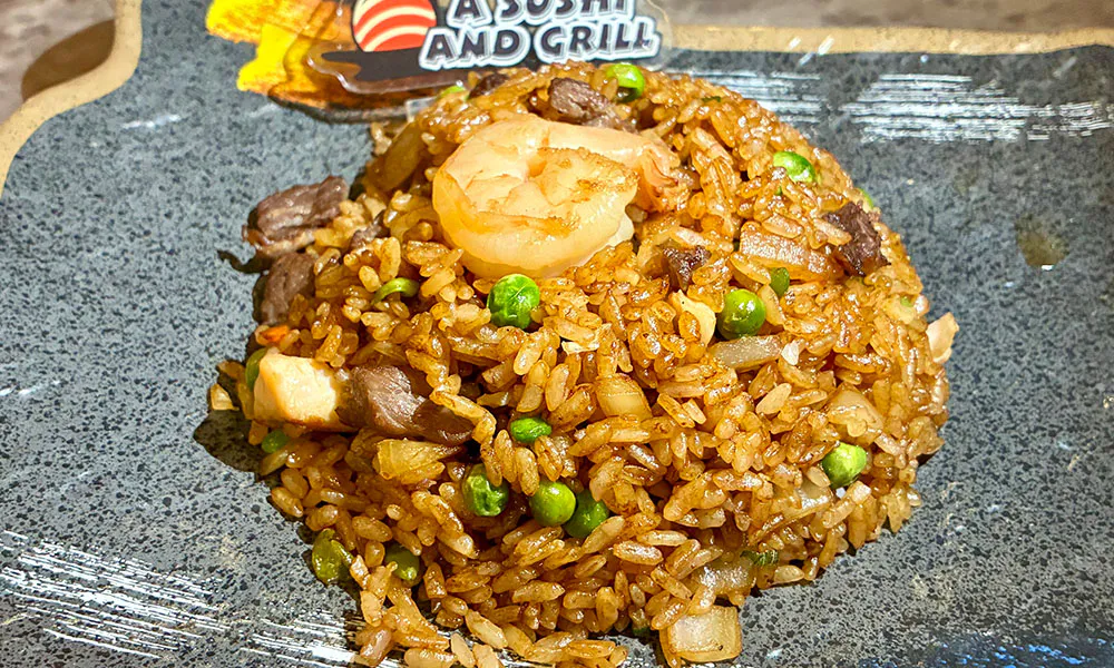 House fried rice at A Sushi and Grill, Japanese Restaurant in Tempe
