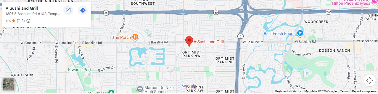 Location 1807 E Baseline Rd #102, Tempe, AZ 85283