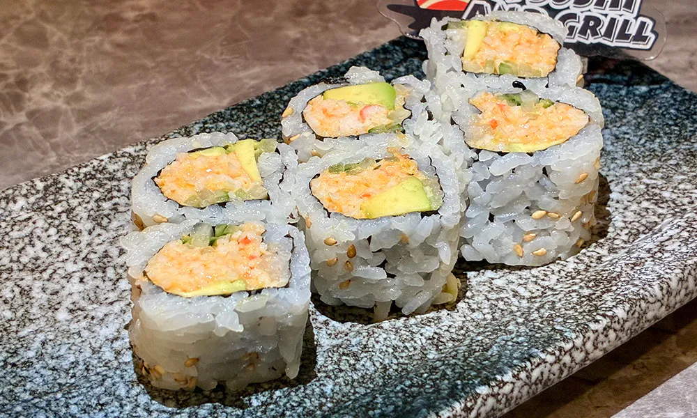 Spicy California roll at A Sushi and Grill, Japanese Restaurant in Tempe